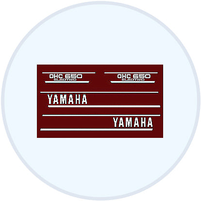 XS650 Decals & Emblems