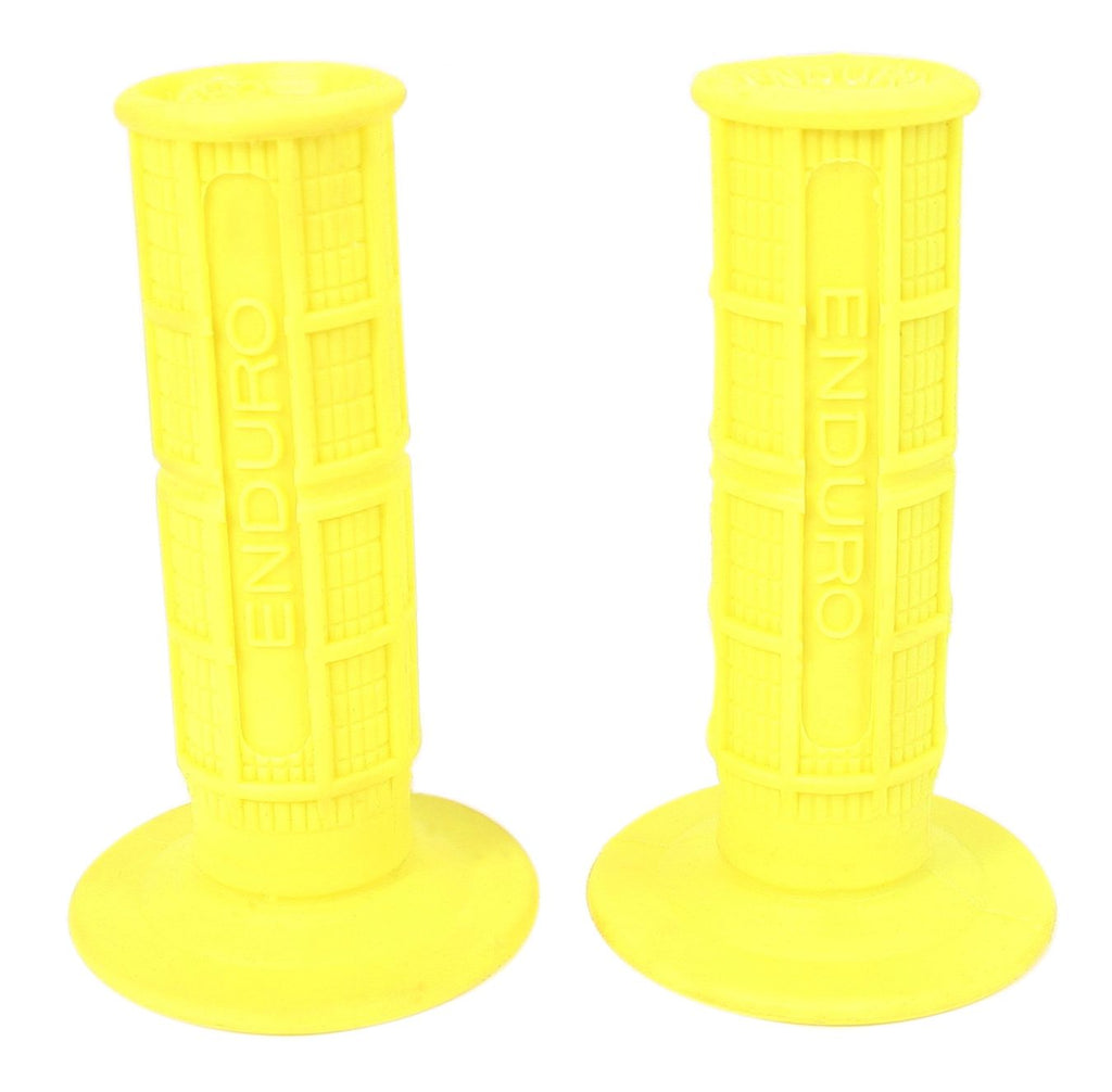 Universal Yellow Moto Cross Performance Grips - 7/8"