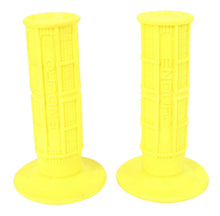 Load image into Gallery viewer, Universal Yellow Moto Cross Performance Grips - 7/8"