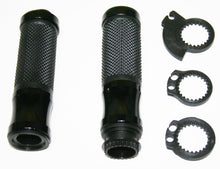 Load image into Gallery viewer, Universal Grips w Throttle Sleeve - Black - 7/8"