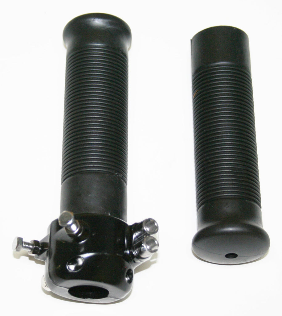 Universal Black Dual Pull Cable Throttle Assembly 7/8"