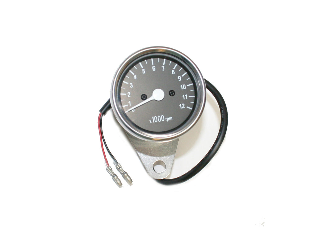 Tachometer - 2.25" LED Black Face - XS650 Direct