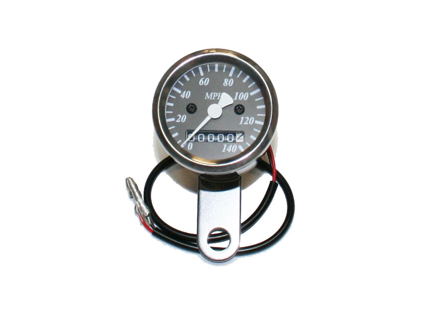 Speedometer -1.9" Black Face - MPH - XS650 Direct