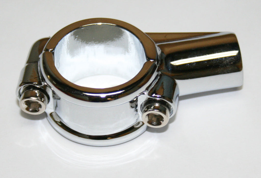 Universal Mounting Clamp - Chrome - 1" Bars