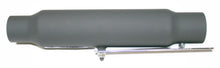 Load image into Gallery viewer, Universal Black Shorty Muffler w Removeable Baffle - 12" Long