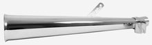 Load image into Gallery viewer, Universal Right Hand - Chrome 8 Degree Upswept Megaphone Muffler - 23 1/2" Long