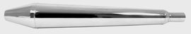 Universal Chrome Norton Style Muffler - 27