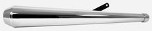 Load image into Gallery viewer, Universal Chrome Dunstall Style Muffler - 27 1/2" Long