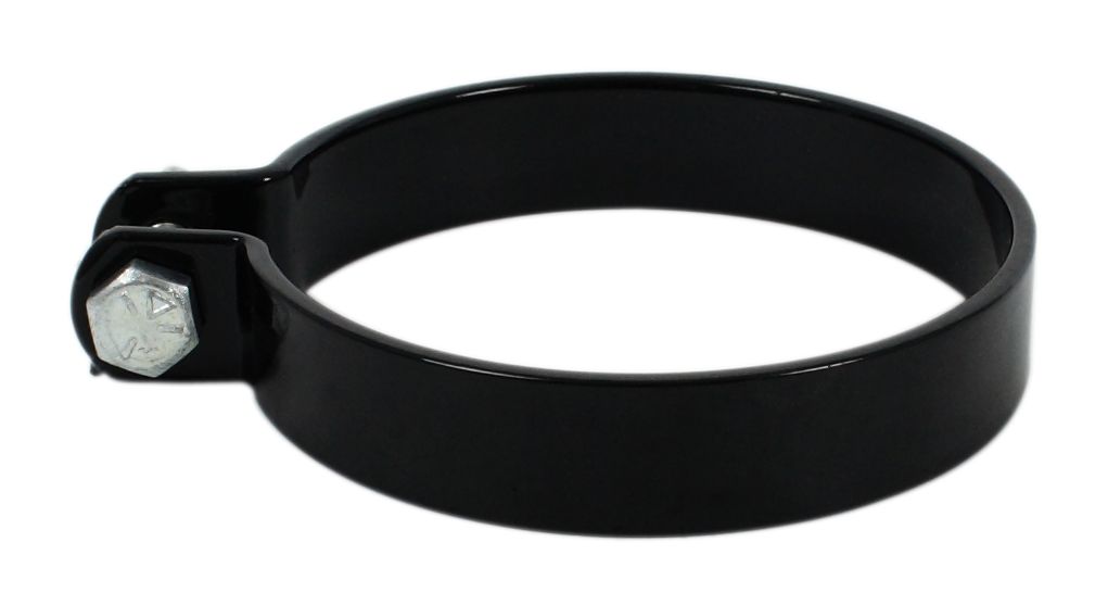 Universal 3 1/2" Black Exhaust Clamp