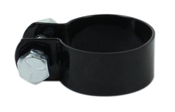 Universal 1 5/8" Black Exhaust Clamp