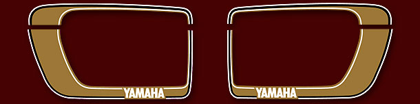 Saddlebag Decal Set - 1975 - EUROPEAN (07-4637)