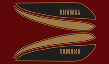 Load image into Gallery viewer, Gas Tank Decals - XS650 - 1977 (Maxi Maroon) - XS650 Direct