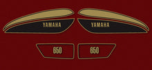 Load image into Gallery viewer, Complete Decal Set - XS650 - 1977 (Maxi Maroon) - XS650 Direct