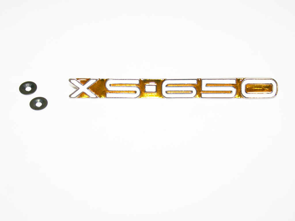 Side Cover Emblem - Gold - XS650 Direct