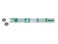 Yamaha XS650 TX650 Side Cover Emblem - Green 07-4662