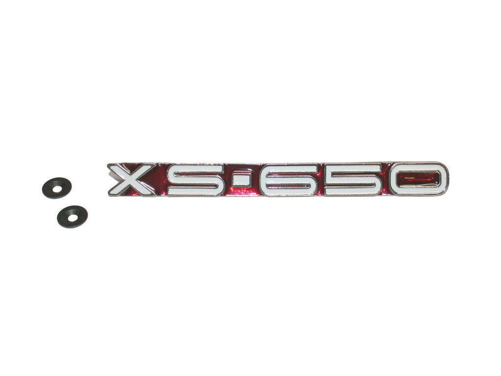 Side Cover Emblem - Red - XS650 Direct