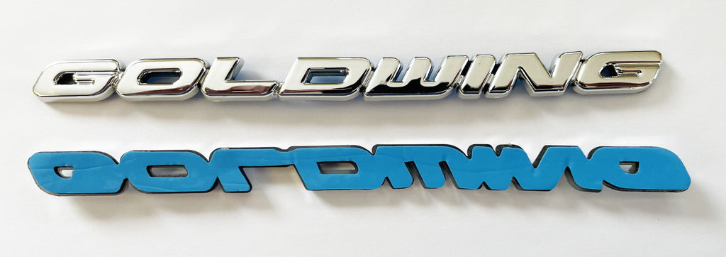 Universal Chrome Goldwing Emblem Set/2