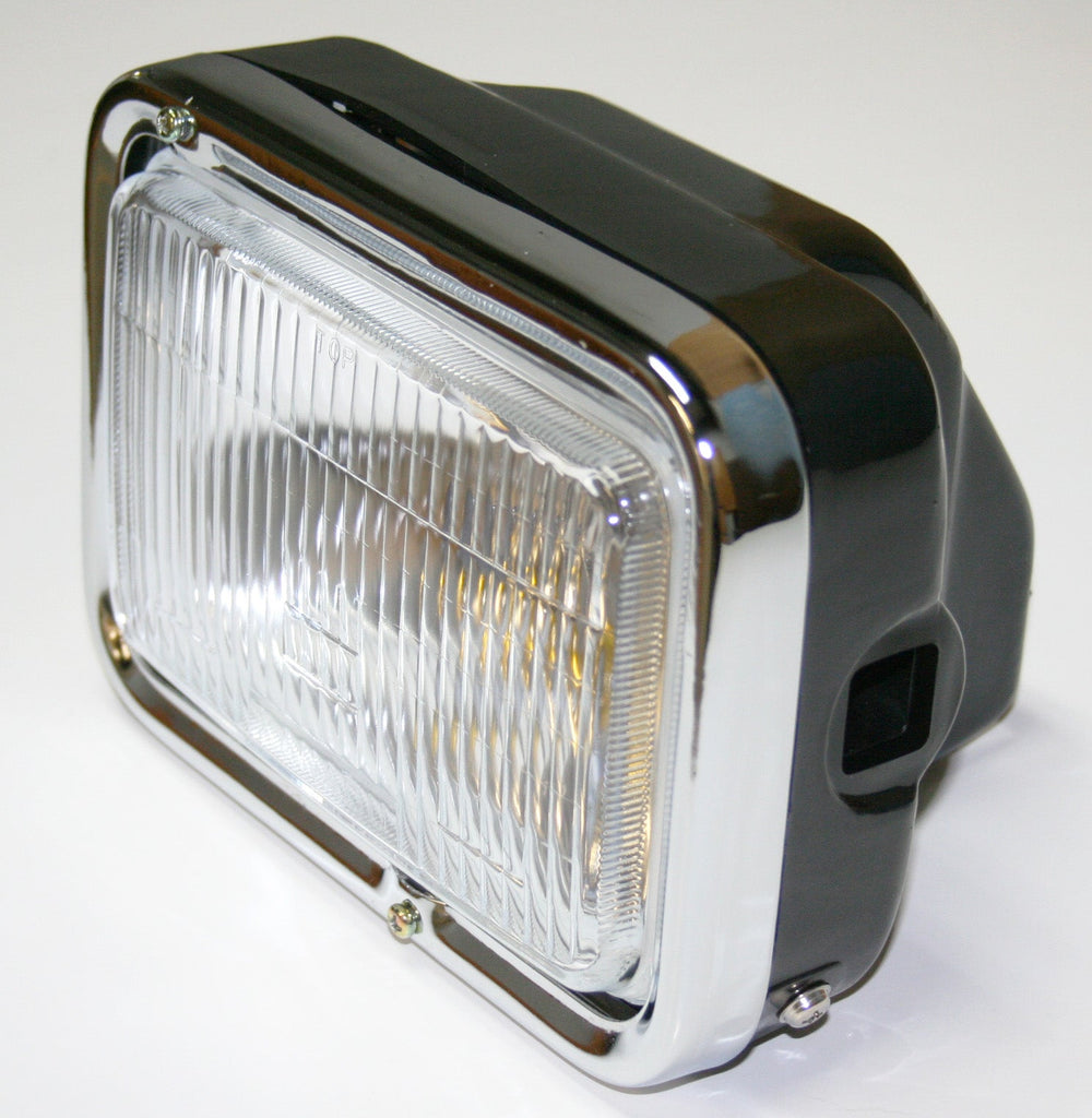 Universal Yamaha Style Rectangular Headlight Assembly - Replaces OEM 10W-84330-00