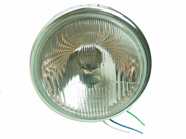 Classic Headlight - Chrome - 7" - XS650 Direct