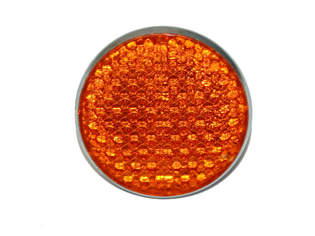 Reflector - Round - Amber - XS650 Direct