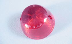 Turn Signal Lens - Red (11-6501) - XS650 Direct