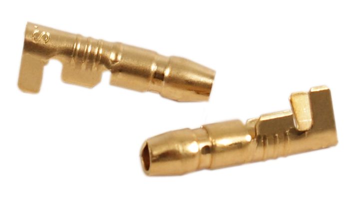 Terminal Pin Connector - Round Male - XS650 Direct