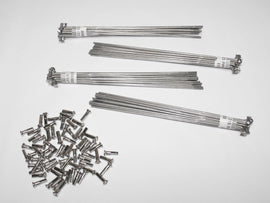 Front Stainless Steel Spoke Set (19-0063) - XS650 Direct