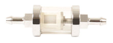 Load image into Gallery viewer, Universal See Thru Fuel Filter - 1/4"