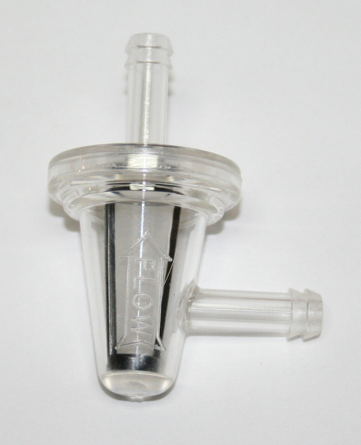 Universal 90 Degree Vinyl Inline Fuel Filter - 1/4"