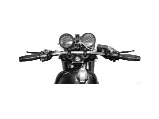 Handlebar - Chrome - Drag Bar - XS650 Direct