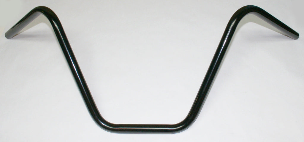 Universal Ape Hanger Handlebar - Gloss Black - 7/8" - Replaces OEM LENGTH-838MM-33
