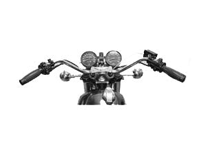 Handlebar - Chrome - XS1/XS2 Replica Bar - XS650 Direct