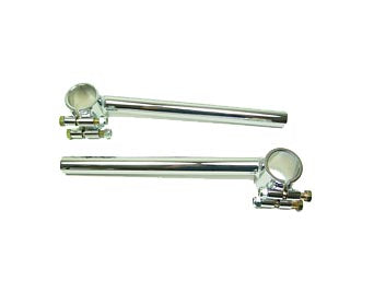 Clip-on Handlebar Set - Chrome - 35mm - XS650 Direct