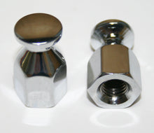 Load image into Gallery viewer, Universal Chrome Bungee Nut Set/2-8mm x 1.25mm