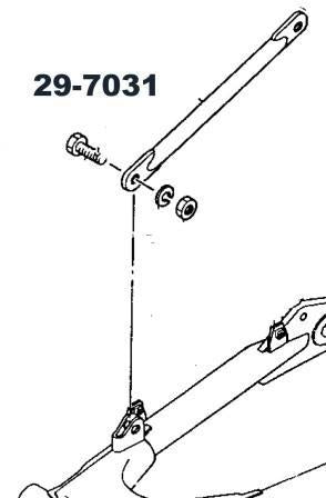 Bolt Set - Brake Stay Front (Rear Disc Brake) - XS650 Direct