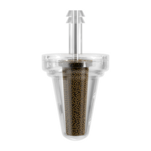 Load image into Gallery viewer, Universal 90 Degree Bronze Inline Fuel Filter - 1/4"