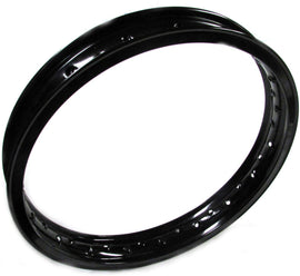 Shouldered Aluminum Rim - Black - 1.85 x 18 x 36 - XS650 Direct