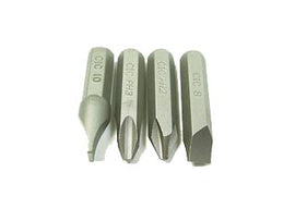 Impact Driver Bits - Set/4 - Short type - XS650 Direct