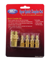 Load image into Gallery viewer, Universal Brass Air Coupler Set