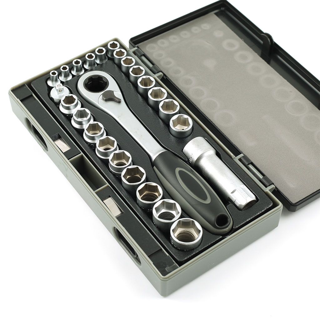 Go Through Socket XS650 Custom Metric Pass-Through Socket Set - 19mm - 17mm - 16mm ...