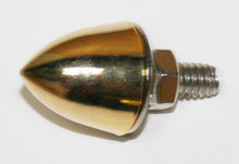 Load image into Gallery viewer, Universal Gold Bullet Shaped License Plate Bolt