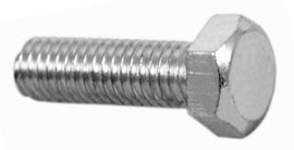 Universal 5 x 15mm Hex Head Bolts Pk/10