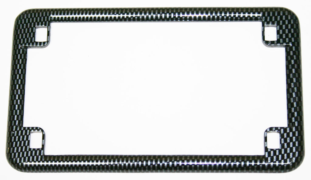 Universal Carbon USA License Plate Frame
