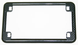 Universal Carbon USA License Plate Frame
