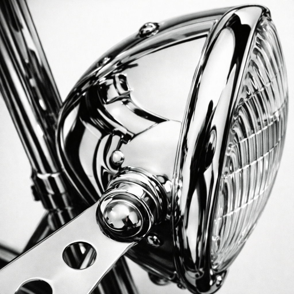 Universal Custom Chrome 5 3/4" Side Mount Beam Unit